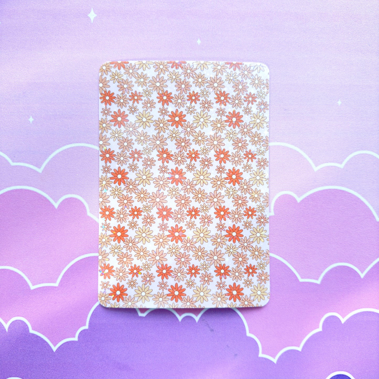 Floral Kindle Paperwhite Insert: Retro Cardstock Sleeve