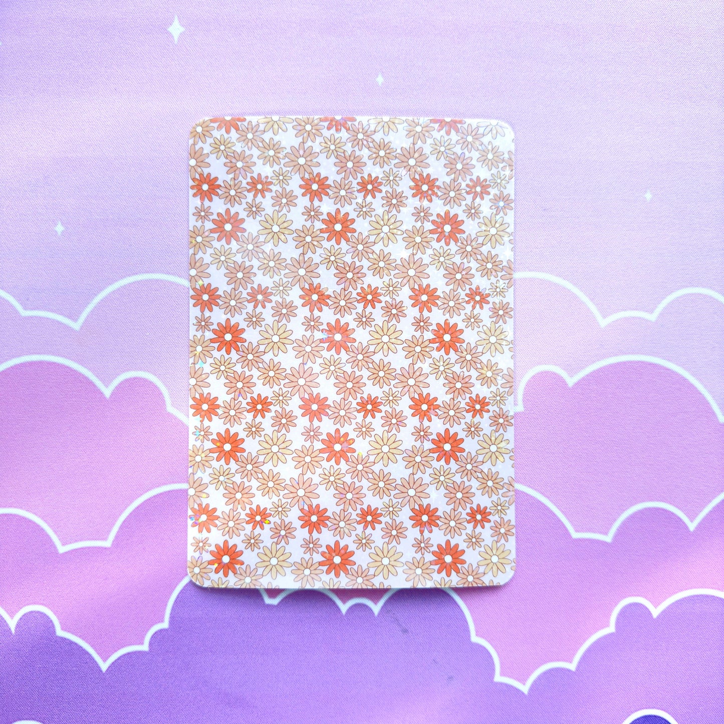 Floral Kindle Paperwhite Insert: Retro Cardstock Sleeve
