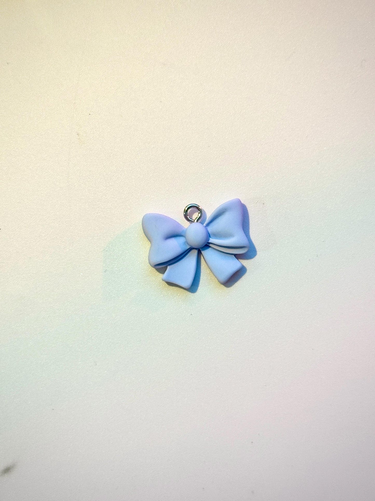 Pastel Bow Dust Plug Charm: Kawaii USB-C Phone, Tablet, Kindle Cover