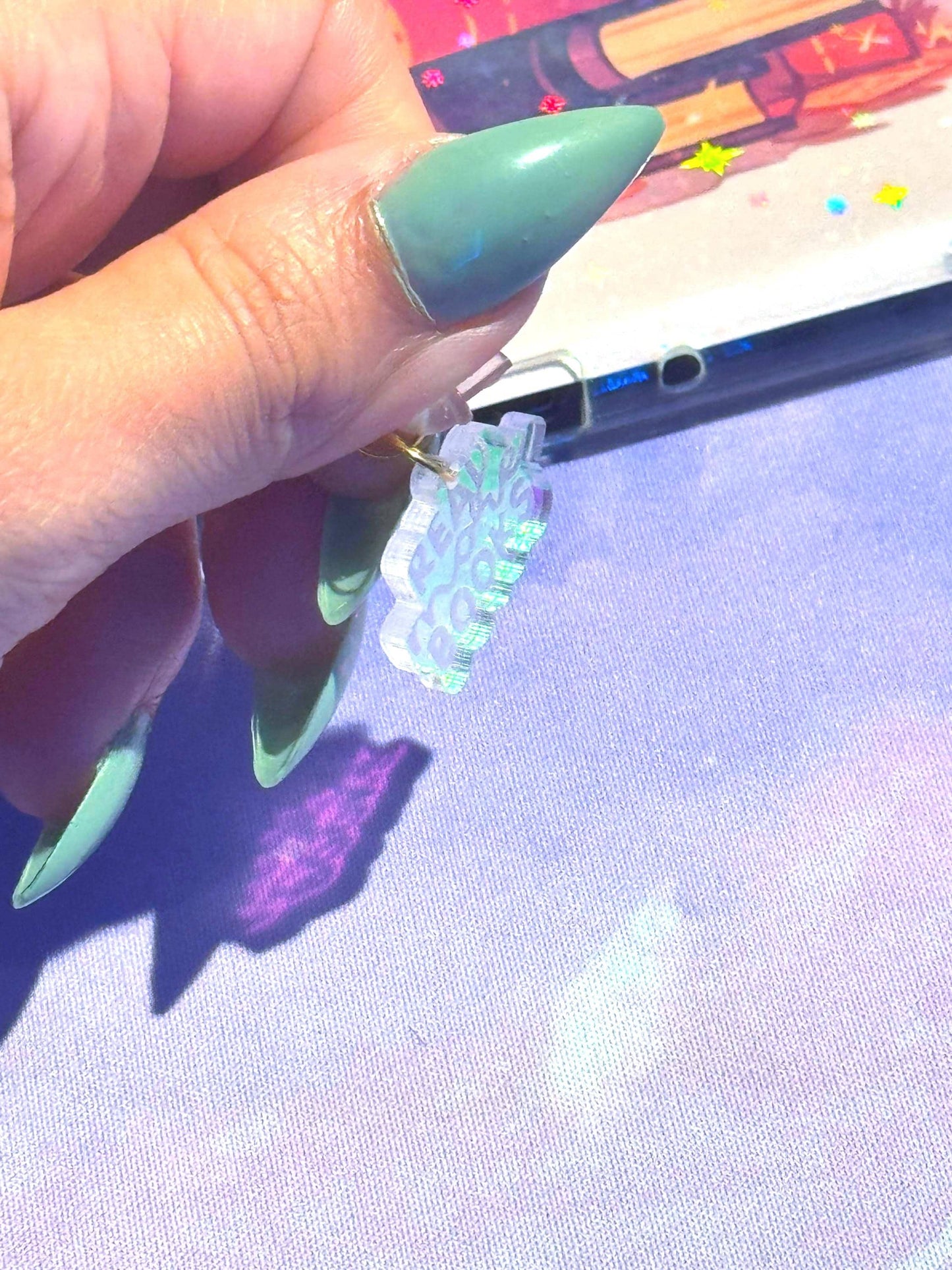 Personalized Initial Kindle Charm: Book Lover Gift, USB-C Dust Plug