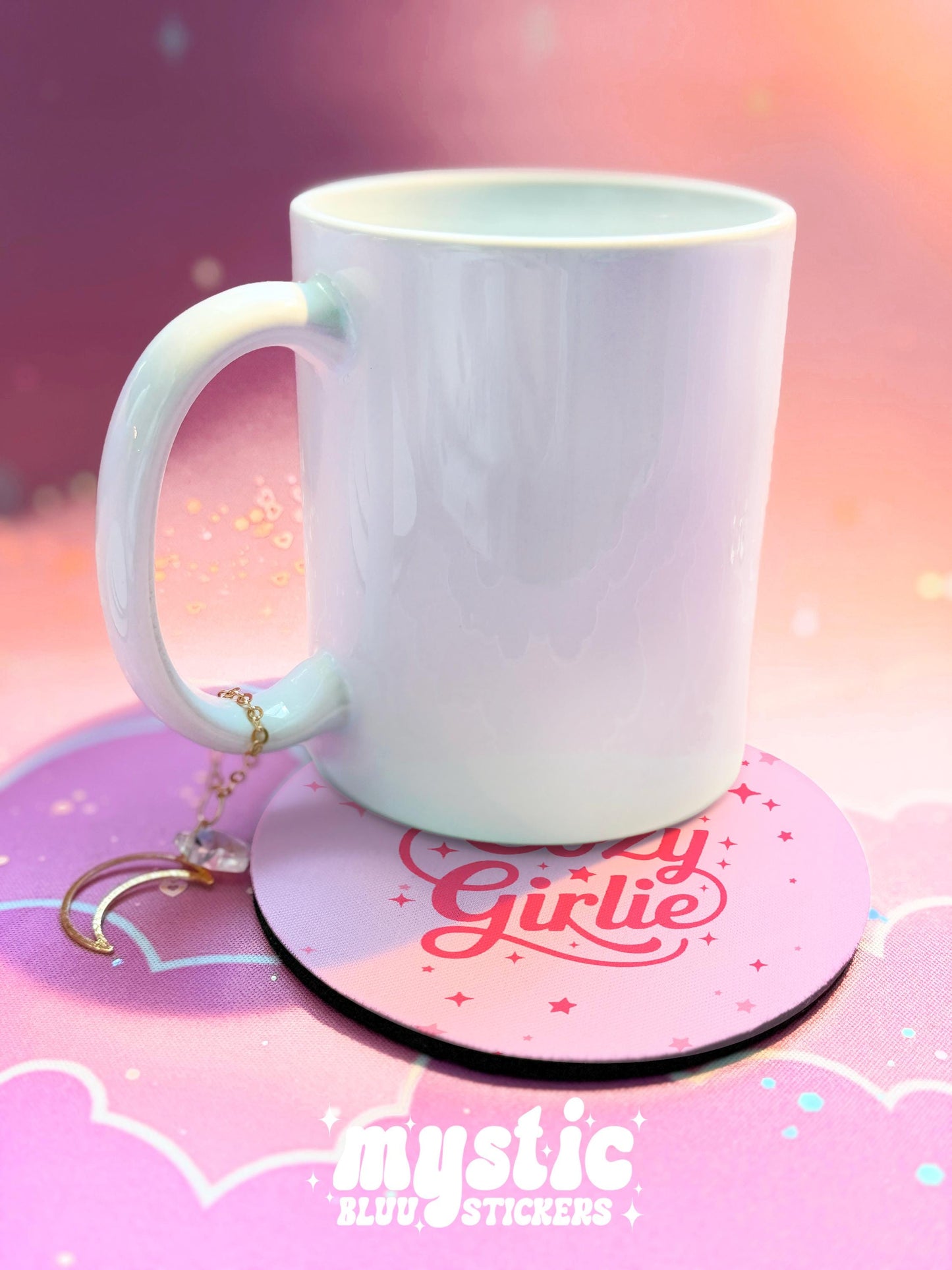 Cozy Girlie Coffee Mug – Pink Aesthetic Ceramic Mug for Cozy Girls & Cute Gifts