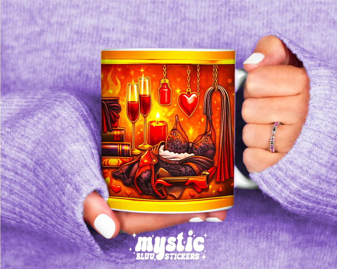 Dark Romance Book Mug – Spicy Reader Coffee Cup, BookTok Gift