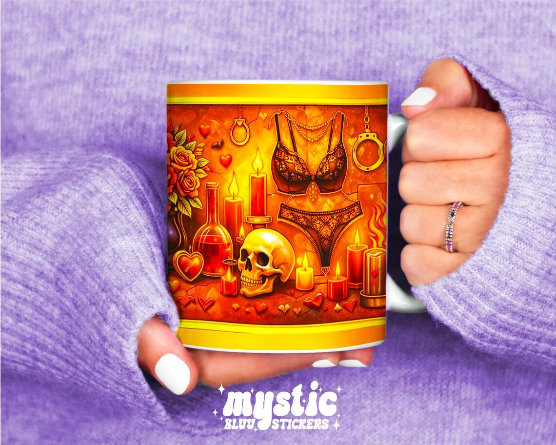 Dark Romance Book Mug – Spicy Reader Coffee Cup, BookTok Gift