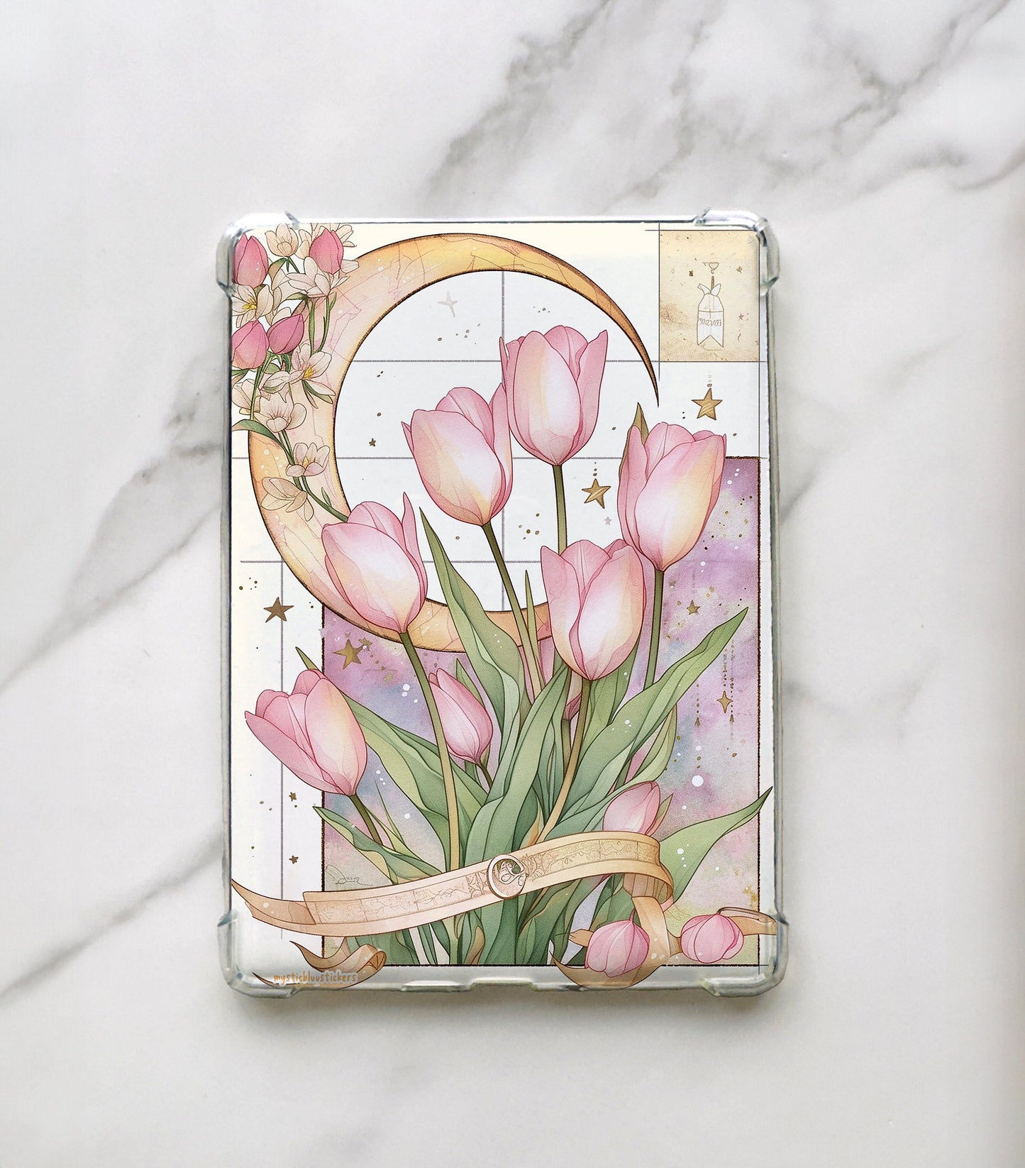 Mystic Tulips Kindle Paperwhite Case Insert