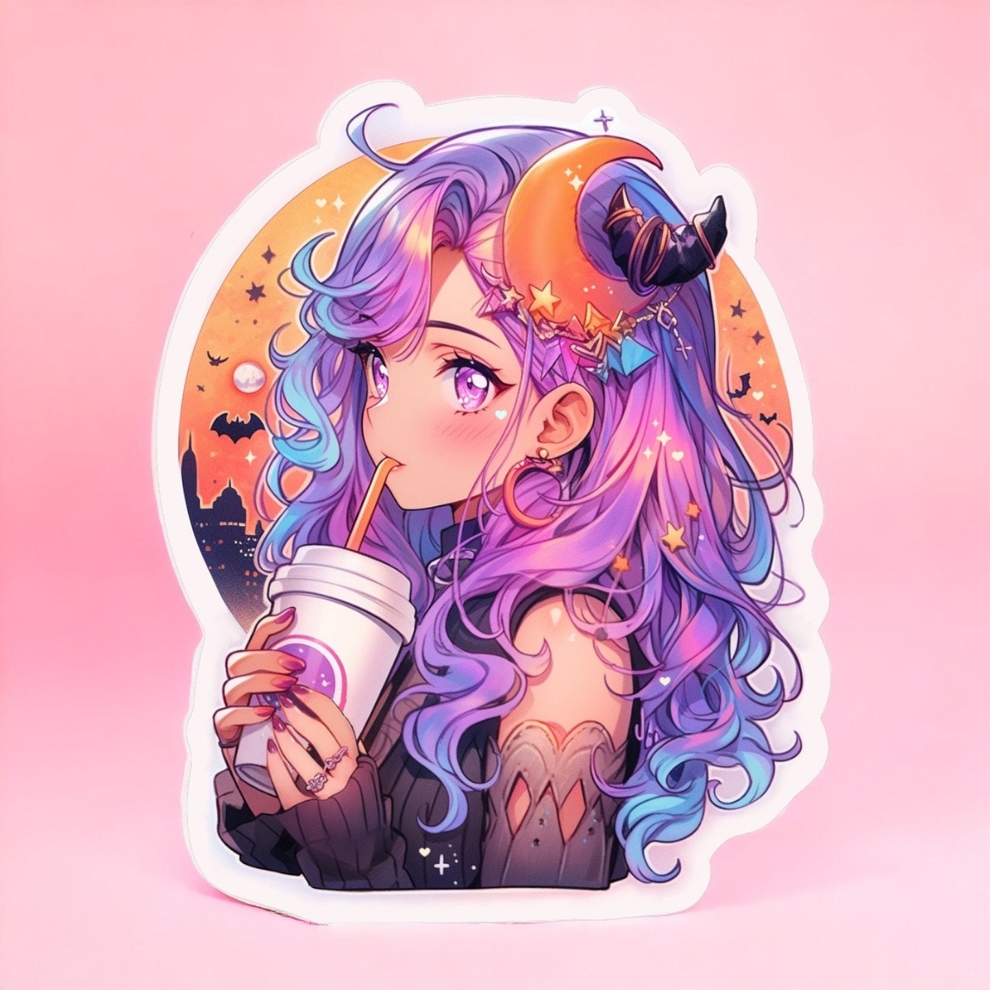 Witch Coffee Sticker