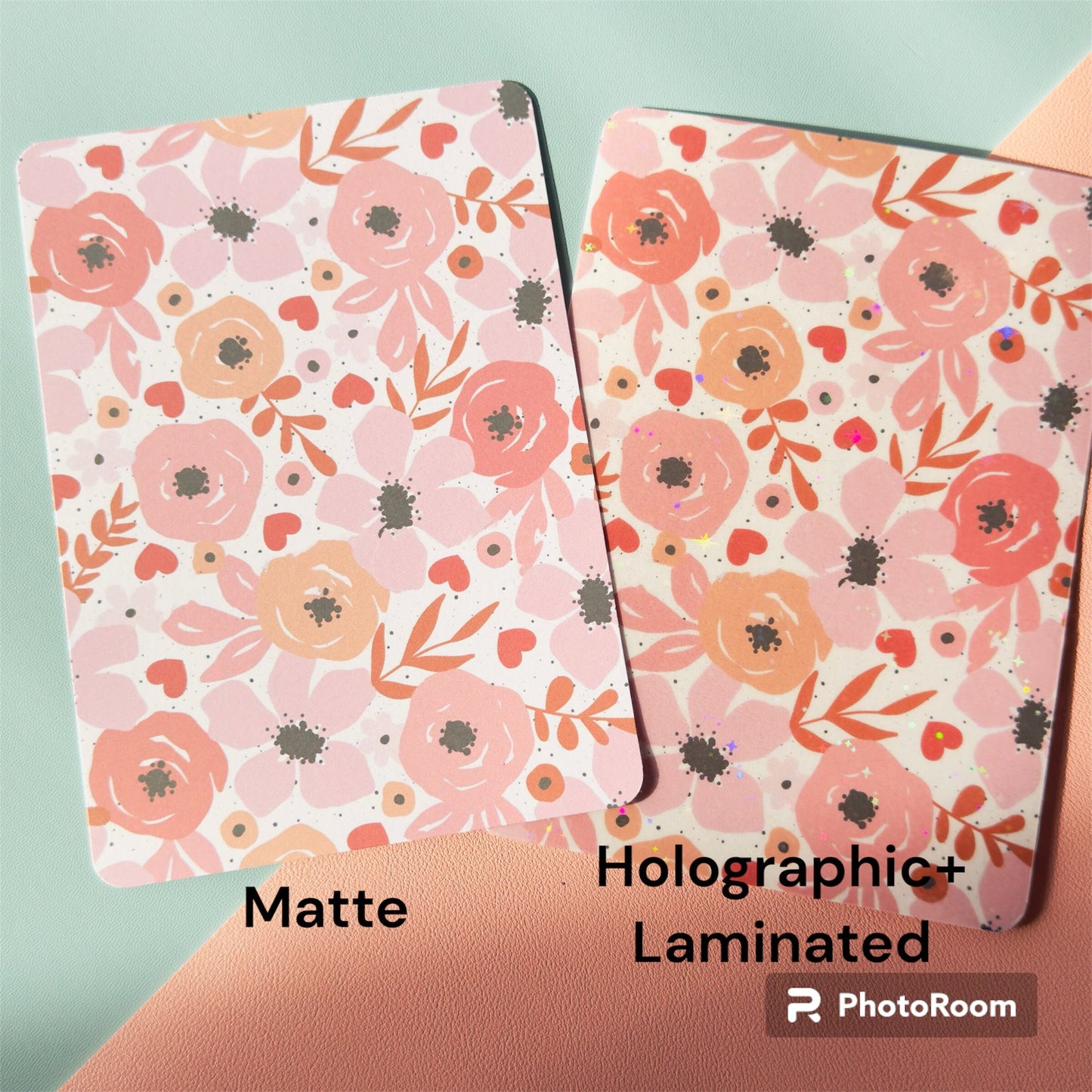 Cat & Koi Pond Kindle Insert: Holographic or Matte Cardstock