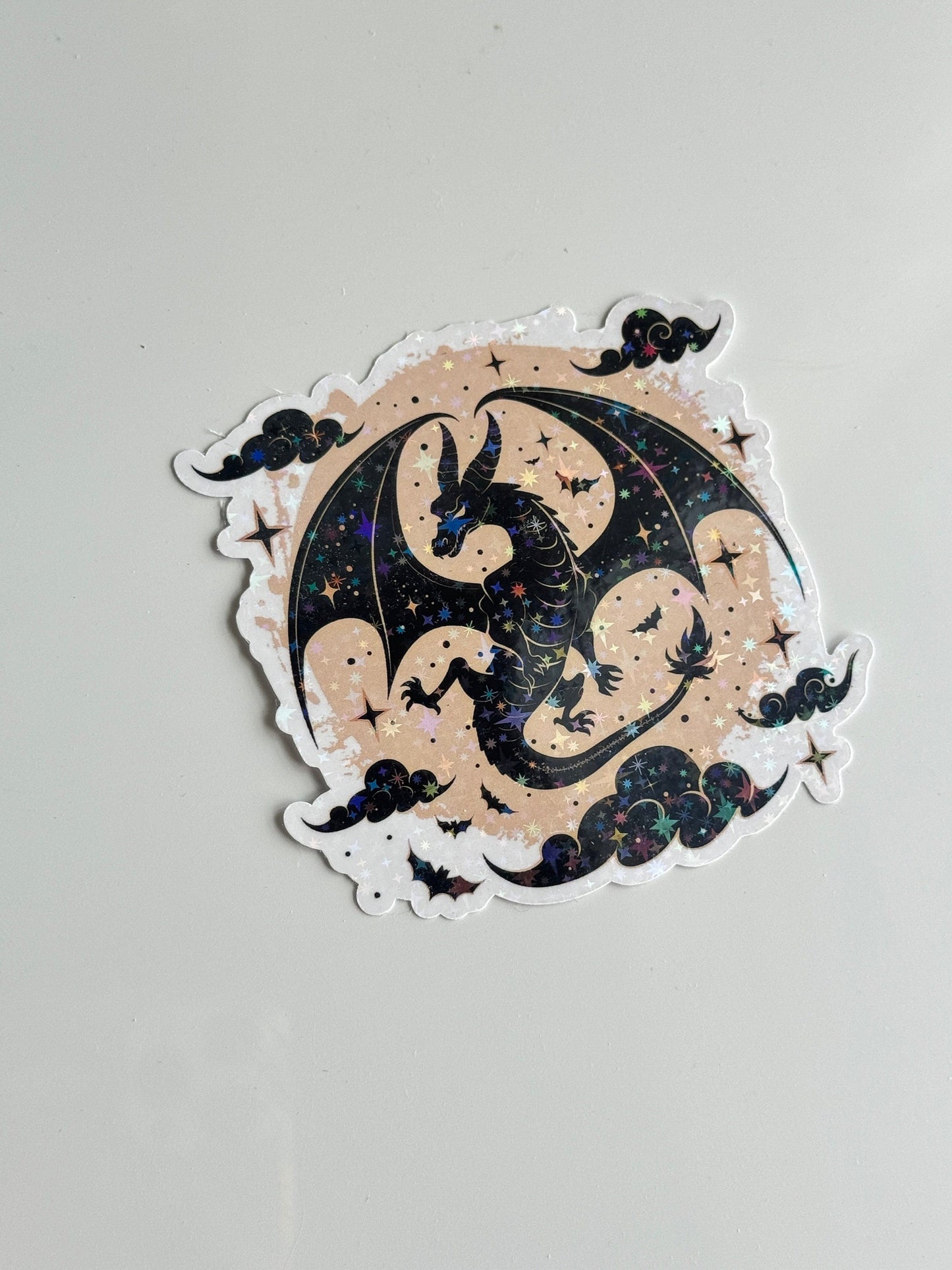 Dragon Holographic Sticker