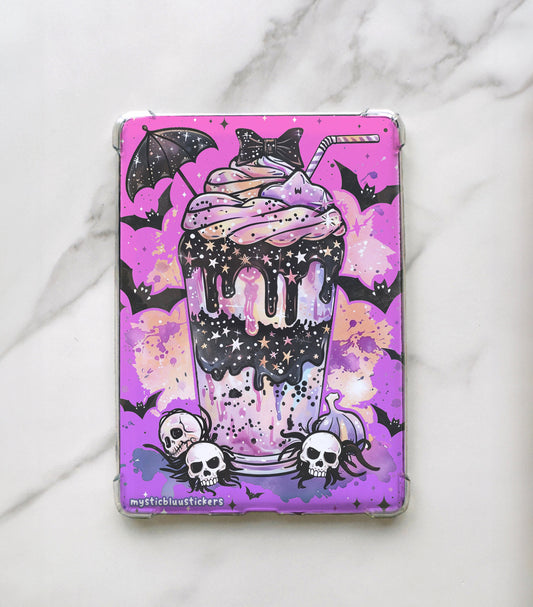 Spooky Coffee Kindle Insert For Clear Case