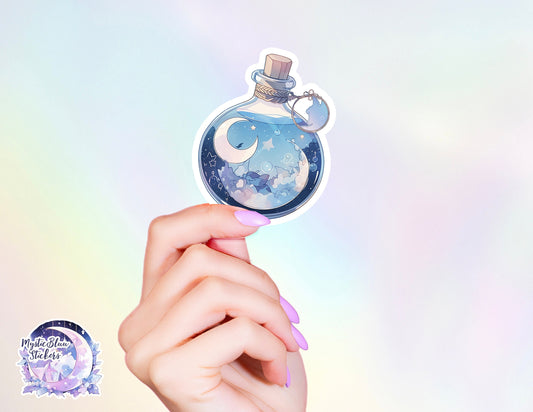 Moon Water Sticker