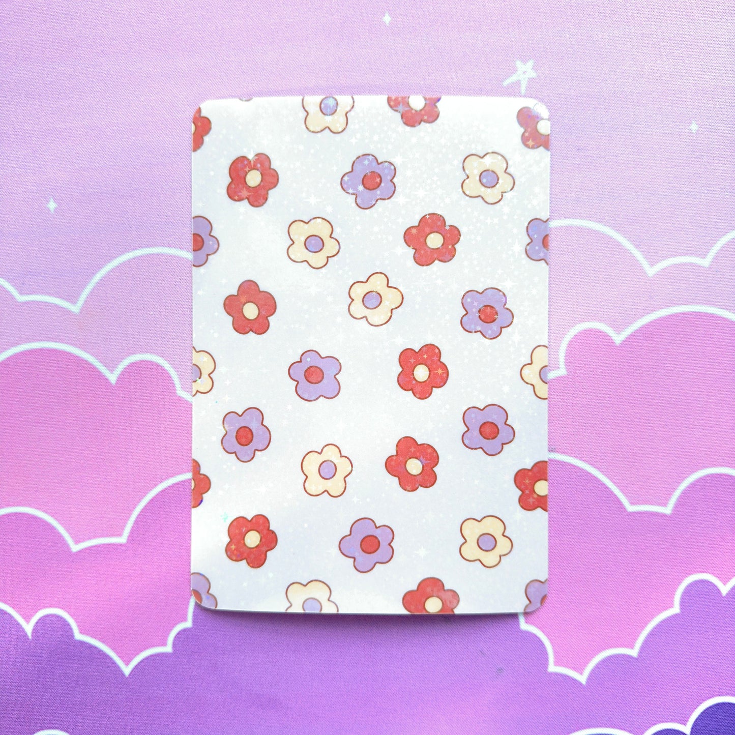 Floral Kindle Paperwhite Insert: Retro Cardstock Sleeve