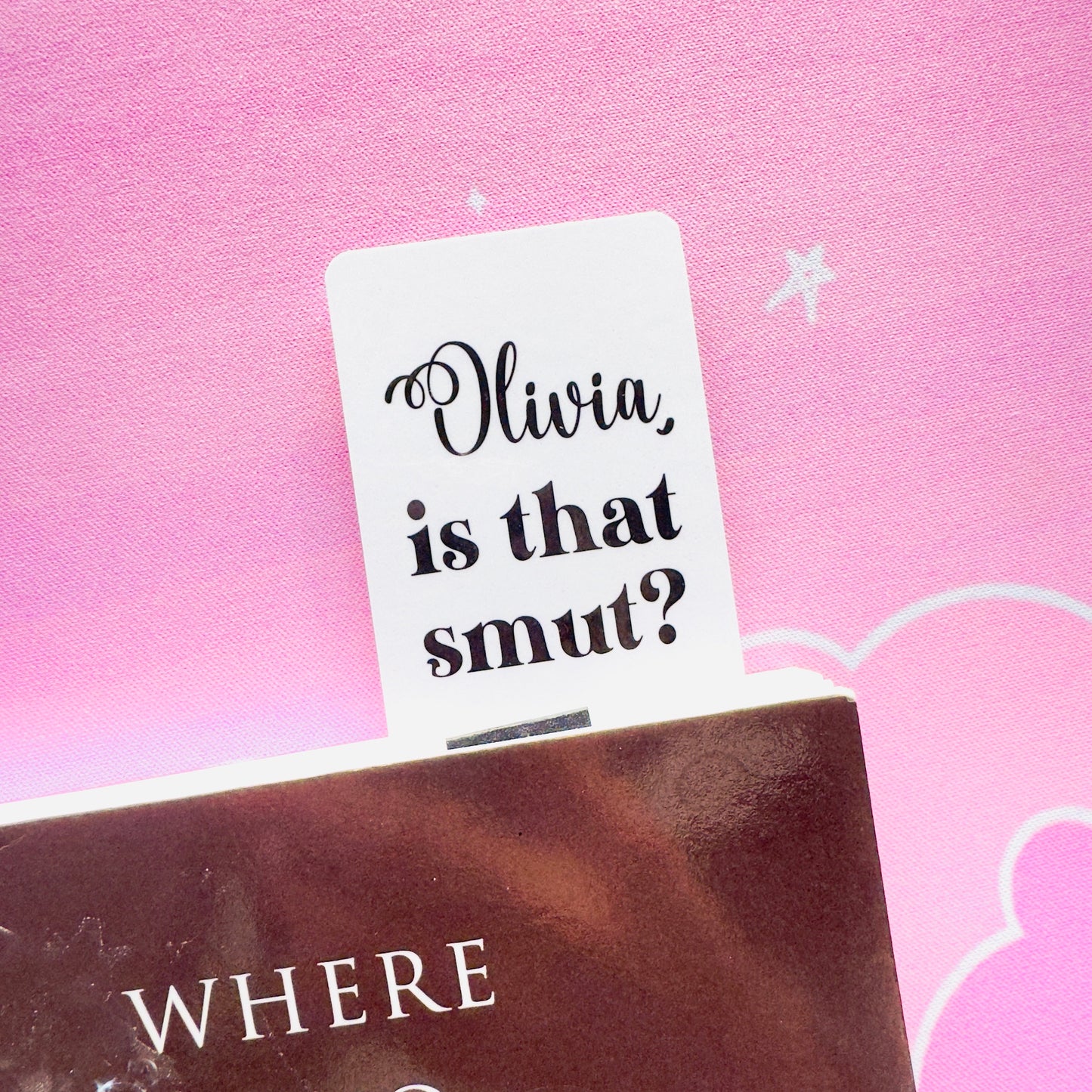 Personalized 'Is That Smut?' Jesus Bookmark: Funny Book Lover Gift