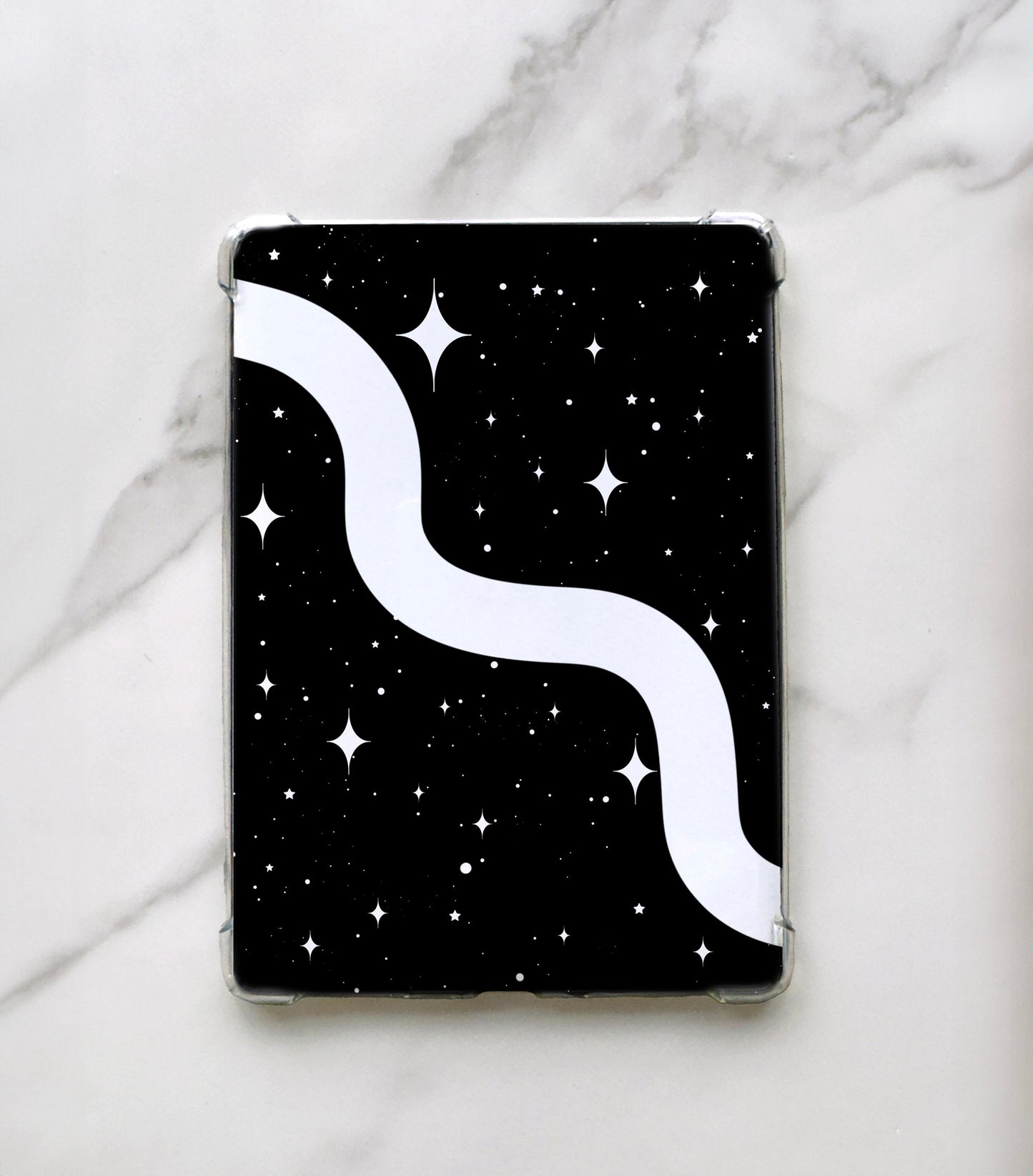 Galaxy Stars Kindle Insert: Holographic Cardstock Sleeve