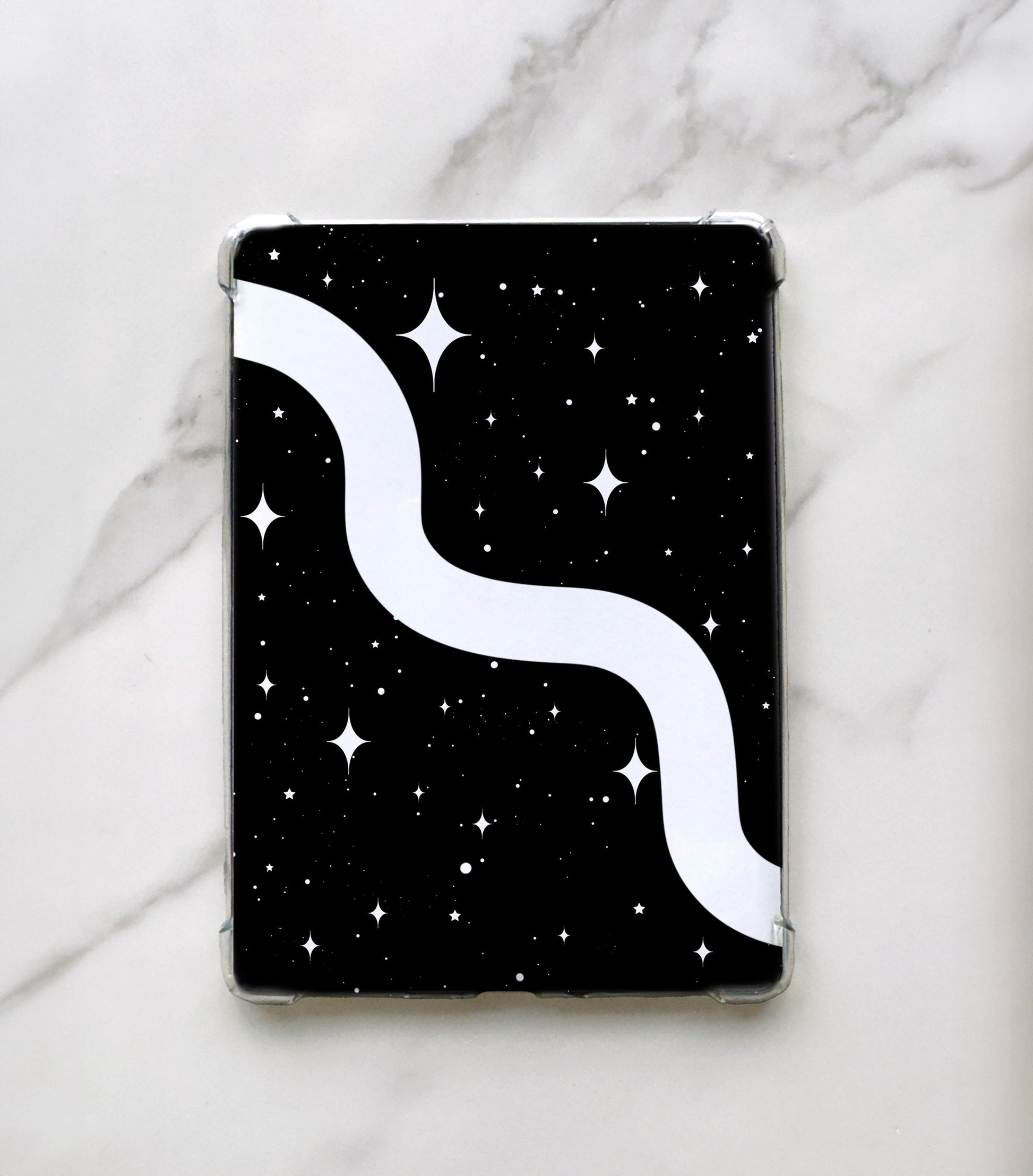 Galaxy Stars Kindle Insert: Holographic Cardstock Sleeve