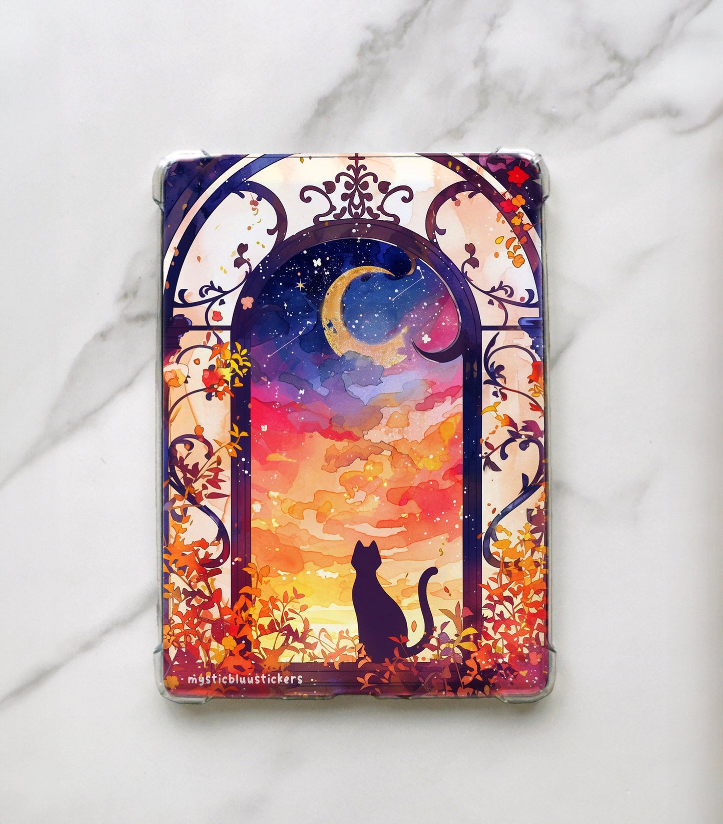 Holographic Kindle Paperwhite Insert: Halloween, Fall Designs