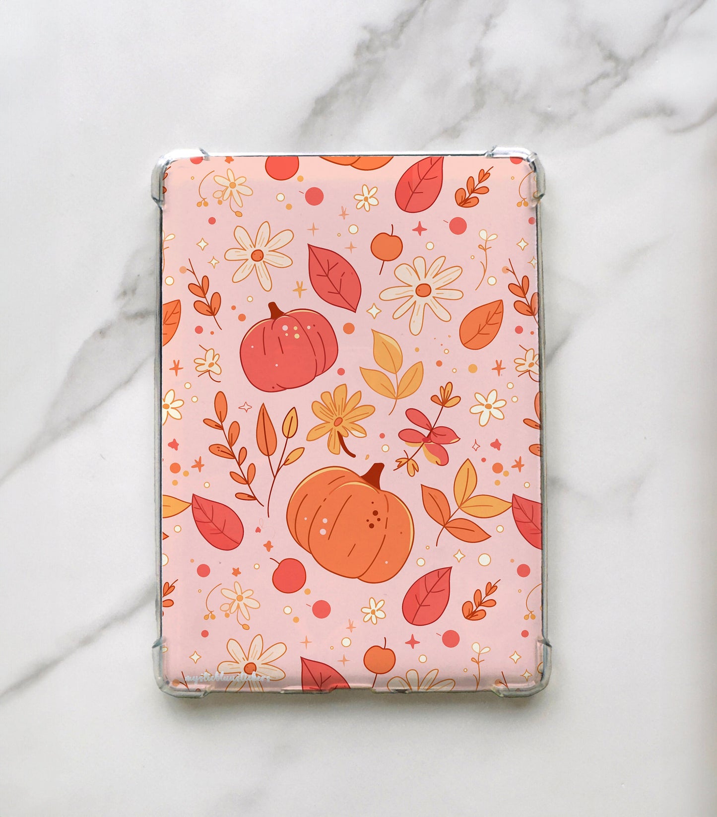 Fall Pumpkin Kindle Insert: Autumn Paperwhite Sleeve (Physical Print)