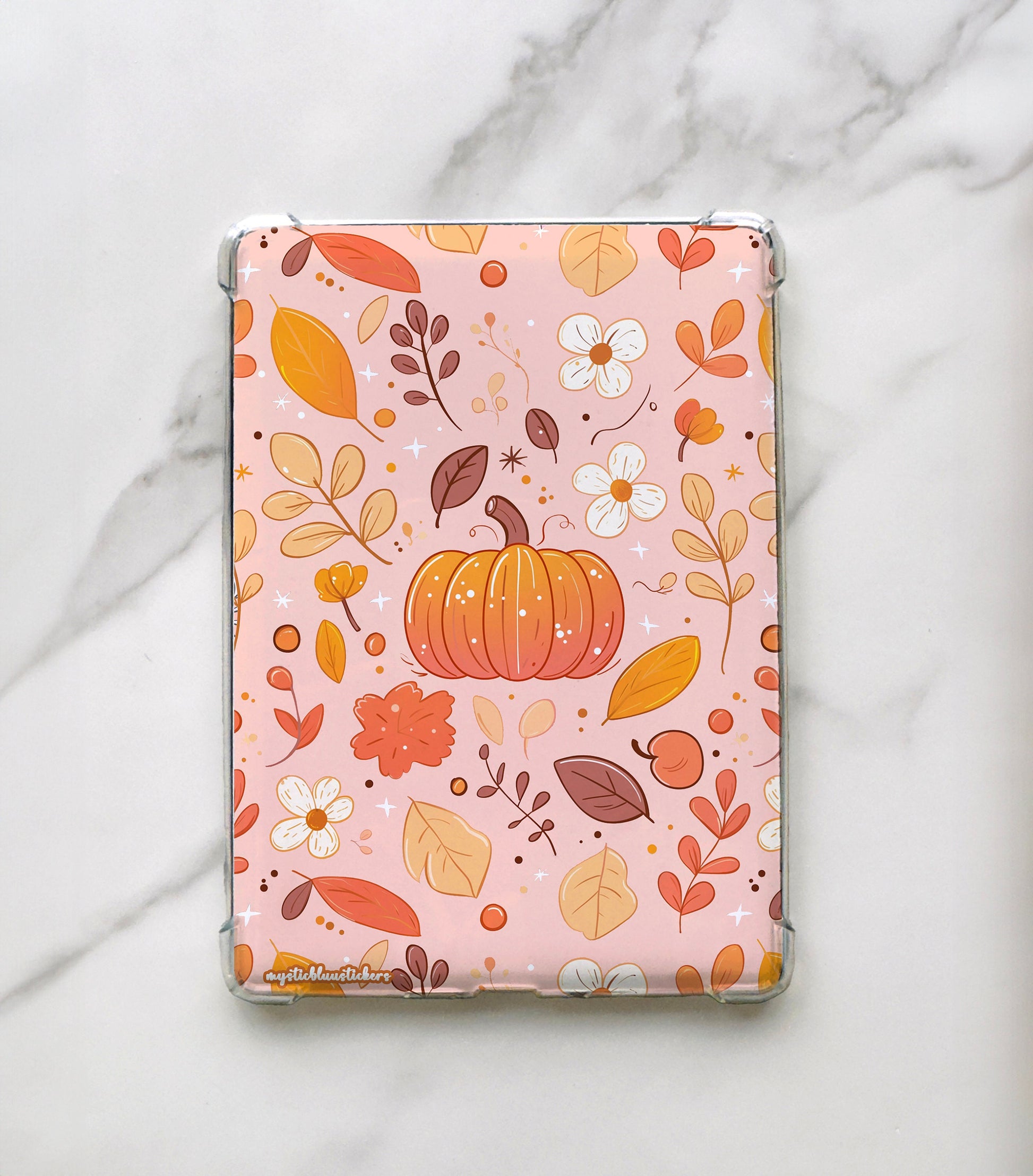 Fall Pumpkin Kindle Insert: Autumn Paperwhite Sleeve (Physical Print)