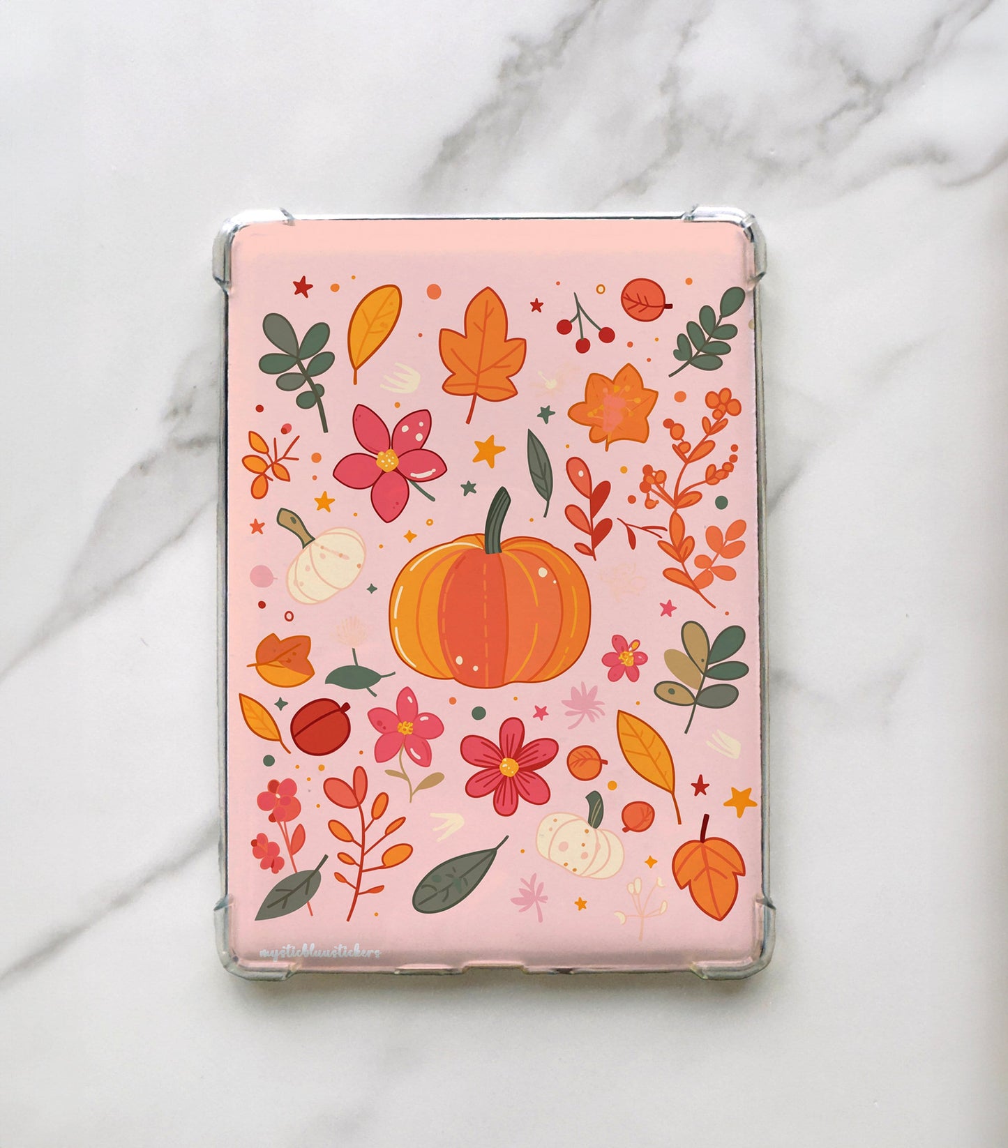 Fall Pumpkin Kindle Insert: Autumn Paperwhite Sleeve (Physical Print)