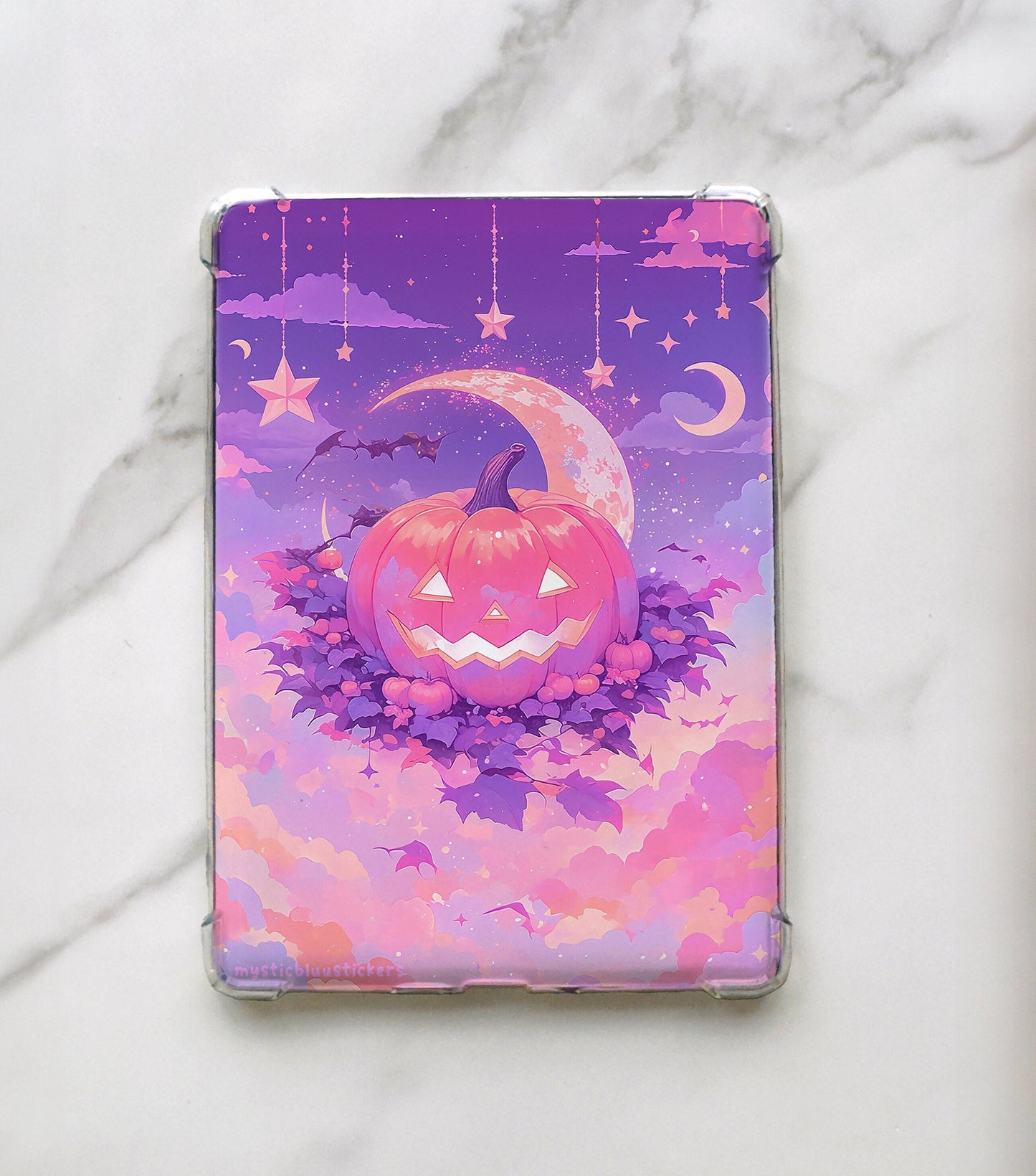 Kindle Insert For Clear Case, Mystic Fall Aesthetic, Halloween Sleeve, Paperwhite Cardstock Insert, Reading Accessories, bestfriend gifts