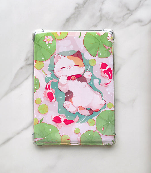 Cat & Koi Fish Kindle Insert: Holographic Paperwhite Sleeve