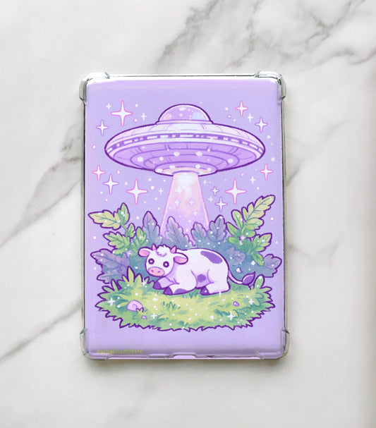 UFO Alien Cow Kindle Insert: Holographic Paperwhite Sleeve