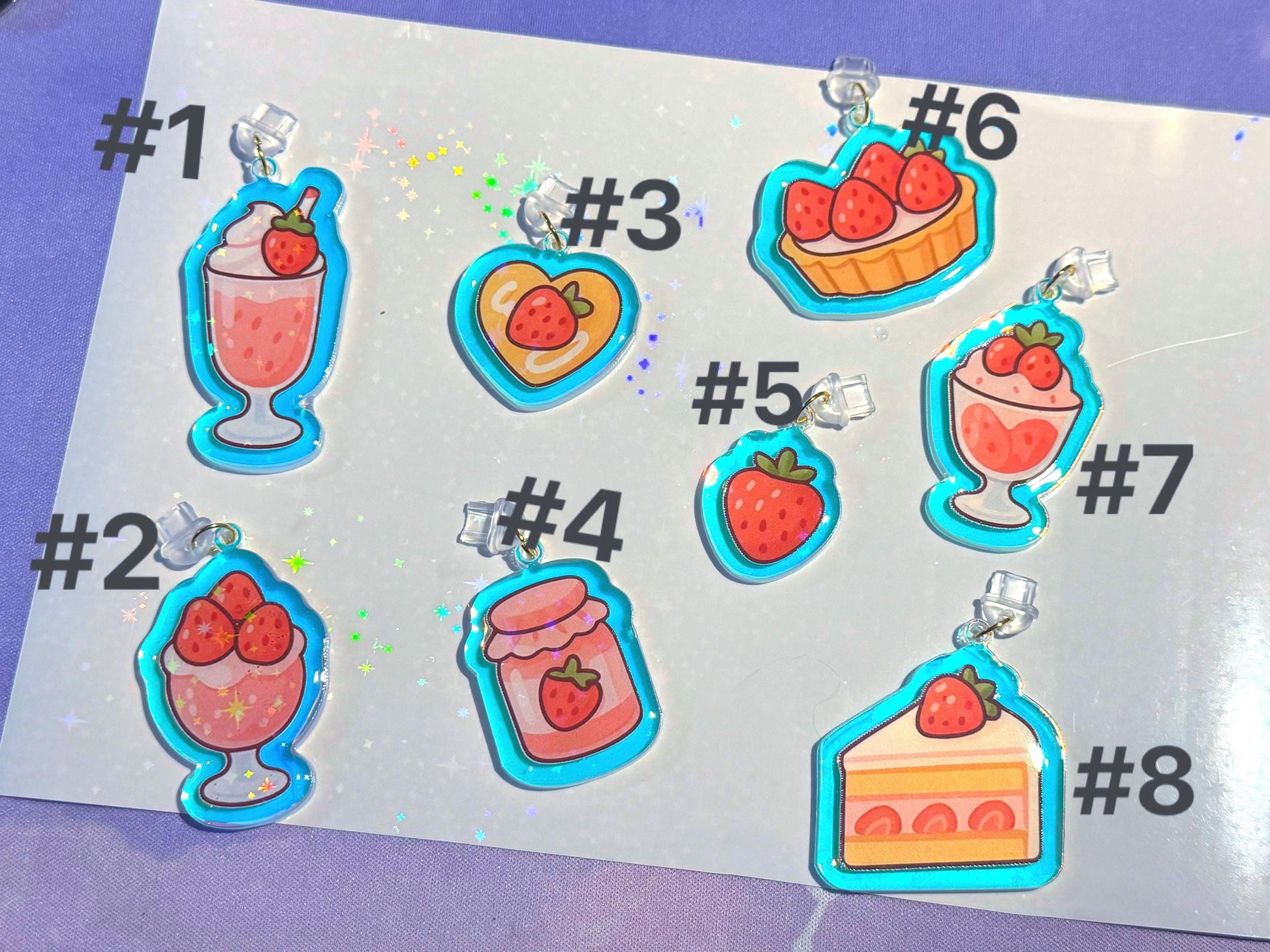 Switch Plug Charm Strawberry - Soft Girl Kindle, Phone, or Bag Dust Plug Cover | USB-C Bookish Gift, Strawberry Dessert