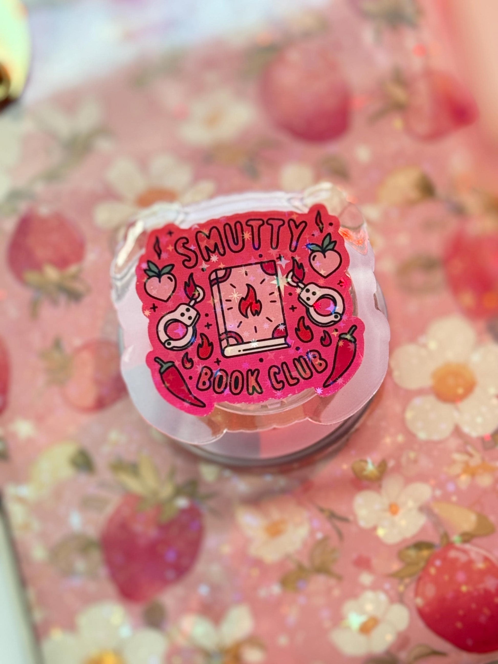 Smutty Book Club Kindle Grip: Spicy Bookish Accessory with MagSafe