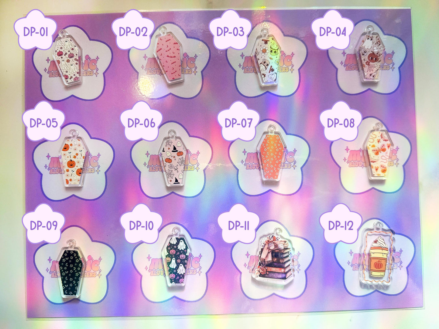 Assorted Halloween Kindle Charm: Spooky Ghost Bookish Phone Dust Plug