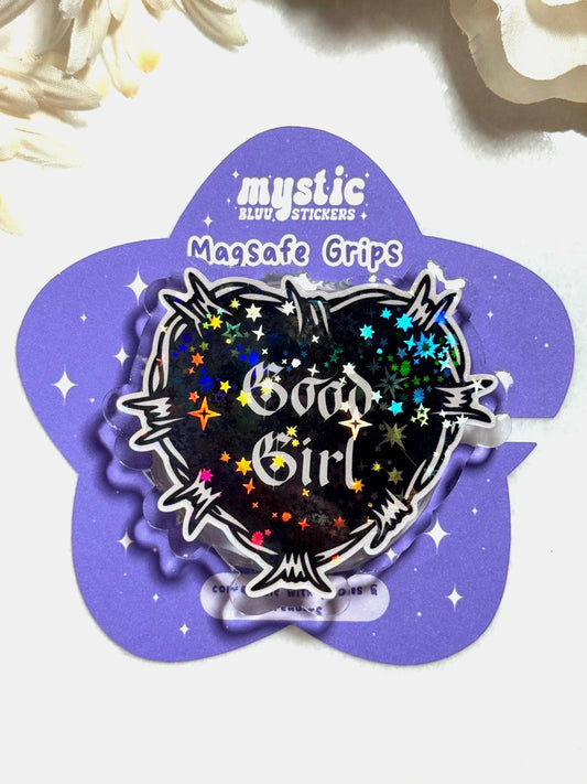 Good Girl MagSafe Kindle Grip: Bookish Ereader Phone Grip