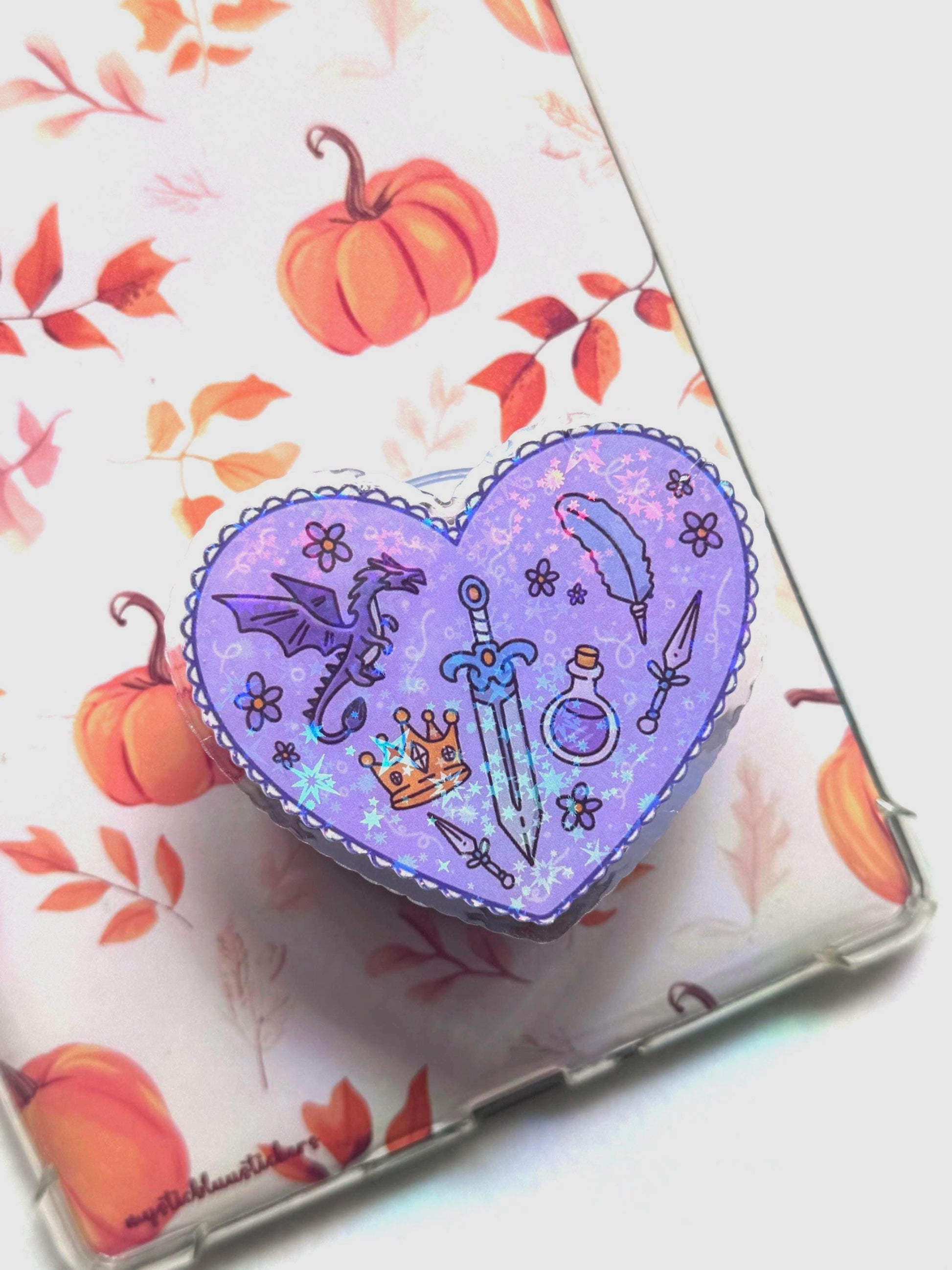 Fantasy Dragon Kindle Grip: Magsafe Phone, Tablet & iPad Holder