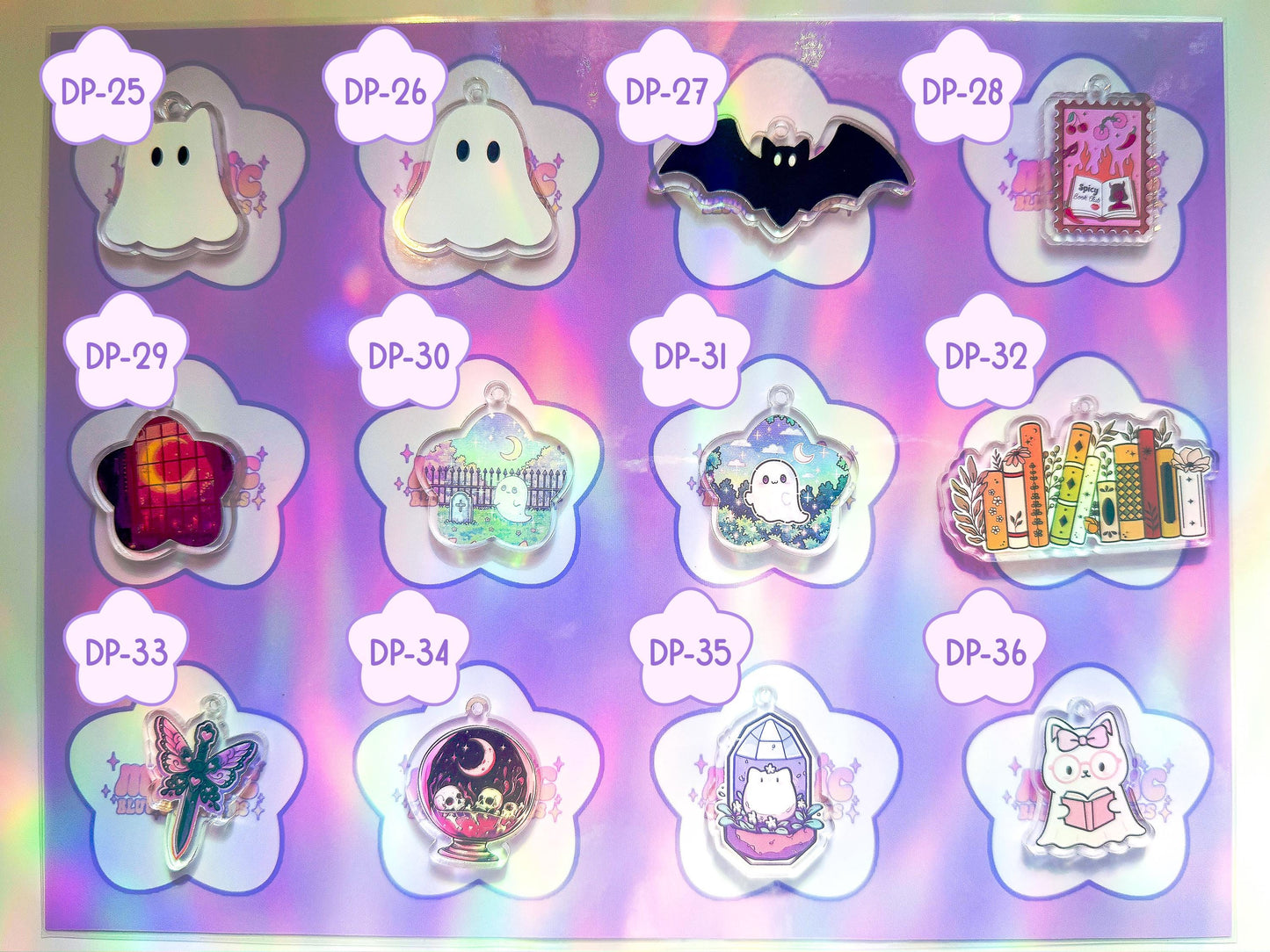 Assorted Halloween Kindle Charm: Spooky Ghost Bookish Phone Dust Plug