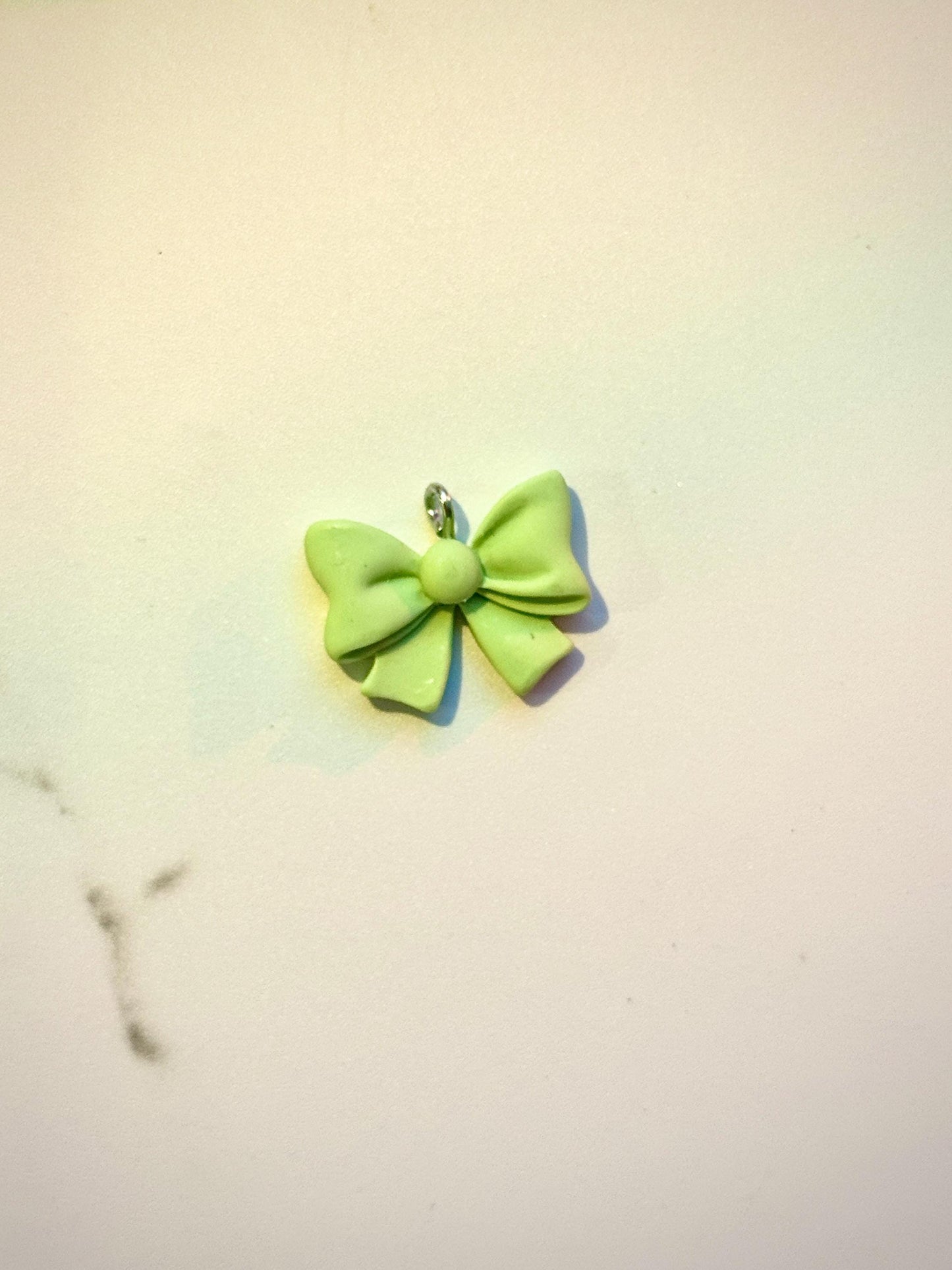 Pastel Bow Dust Plug Charm: Kawaii USB-C Phone, Tablet, Kindle Cover