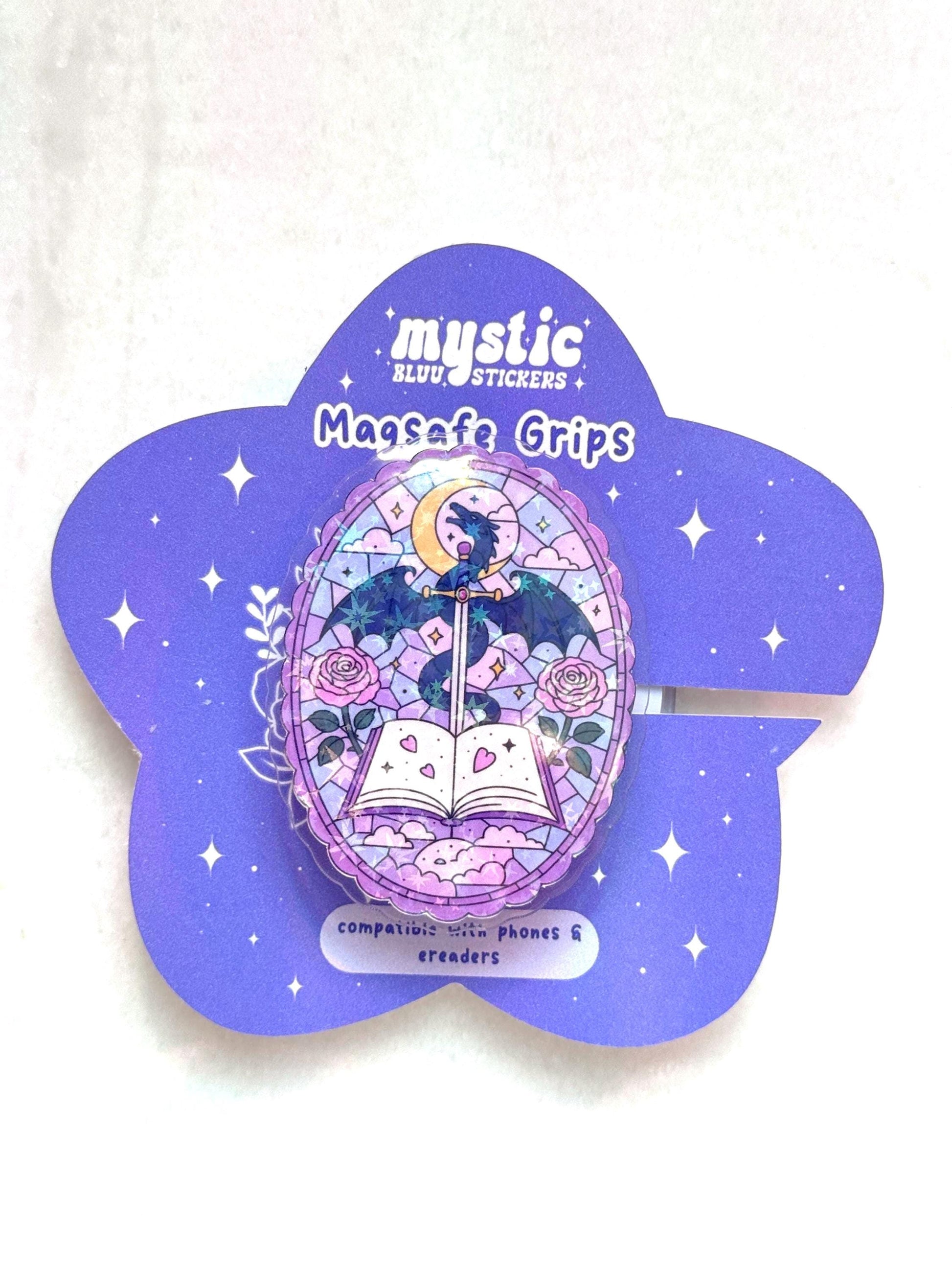 Fantasy Dragon Kindle Grip: Magsafe Phone, Tablet iPad Holder