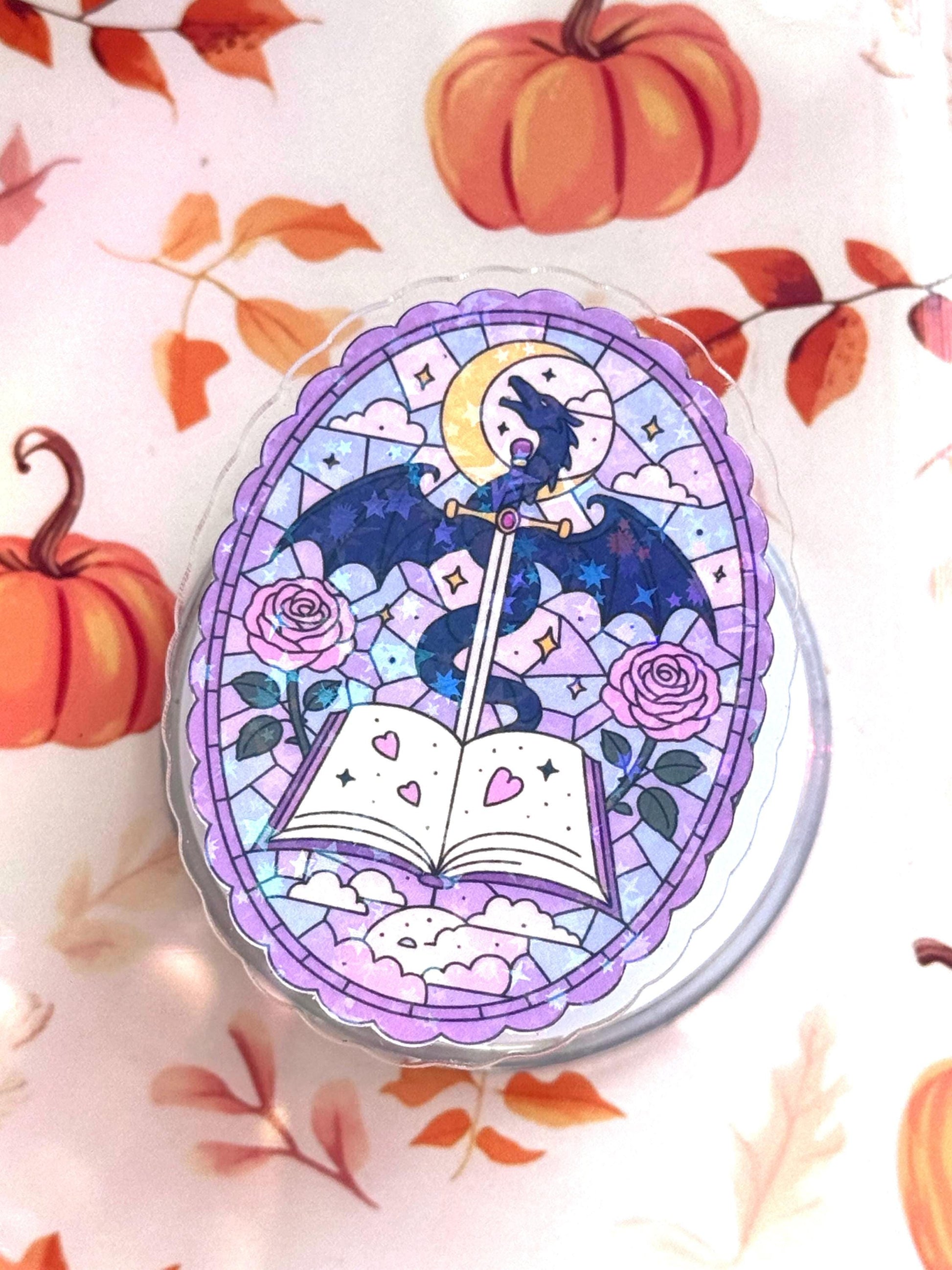 Fantasy Dragon Kindle Grip: Magsafe Phone, Tablet iPad Holder