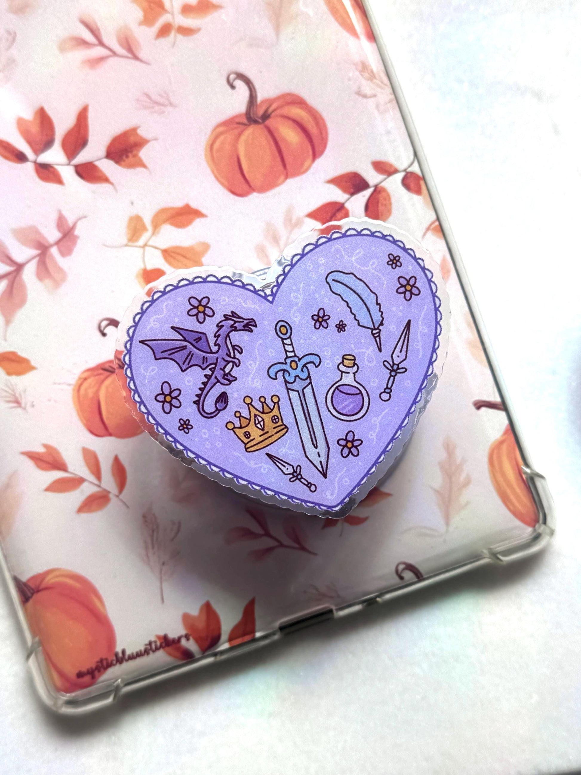 Fantasy Dragon Kindle Grip: Magsafe Phone, Tablet & iPad Holder