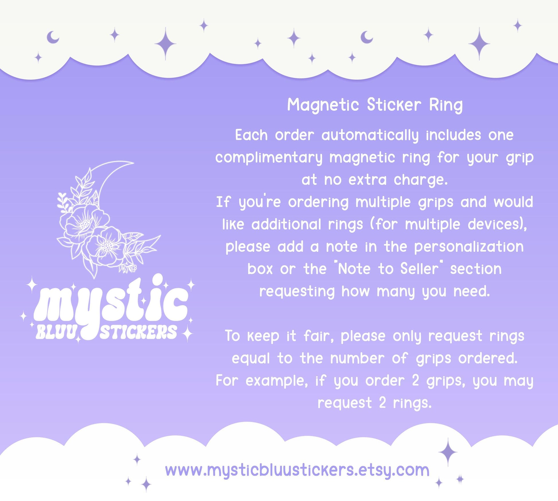 Celestial Witch Hat Kindle Grip: Magsafe Witchy Book Reader Accessory