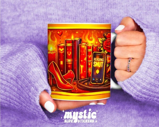 Dark Romance Book Mug – Spicy Reader Coffee Cup, BookTok Gift