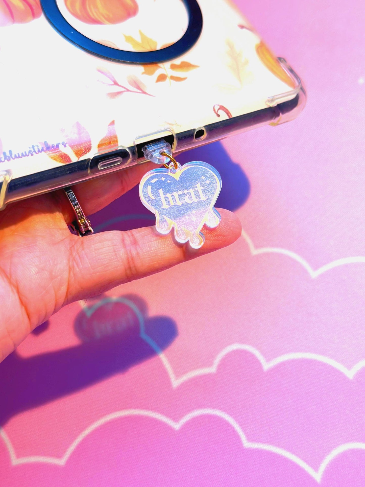 Brat Kindle Dust Plug USB C: Phone and Switch Decor