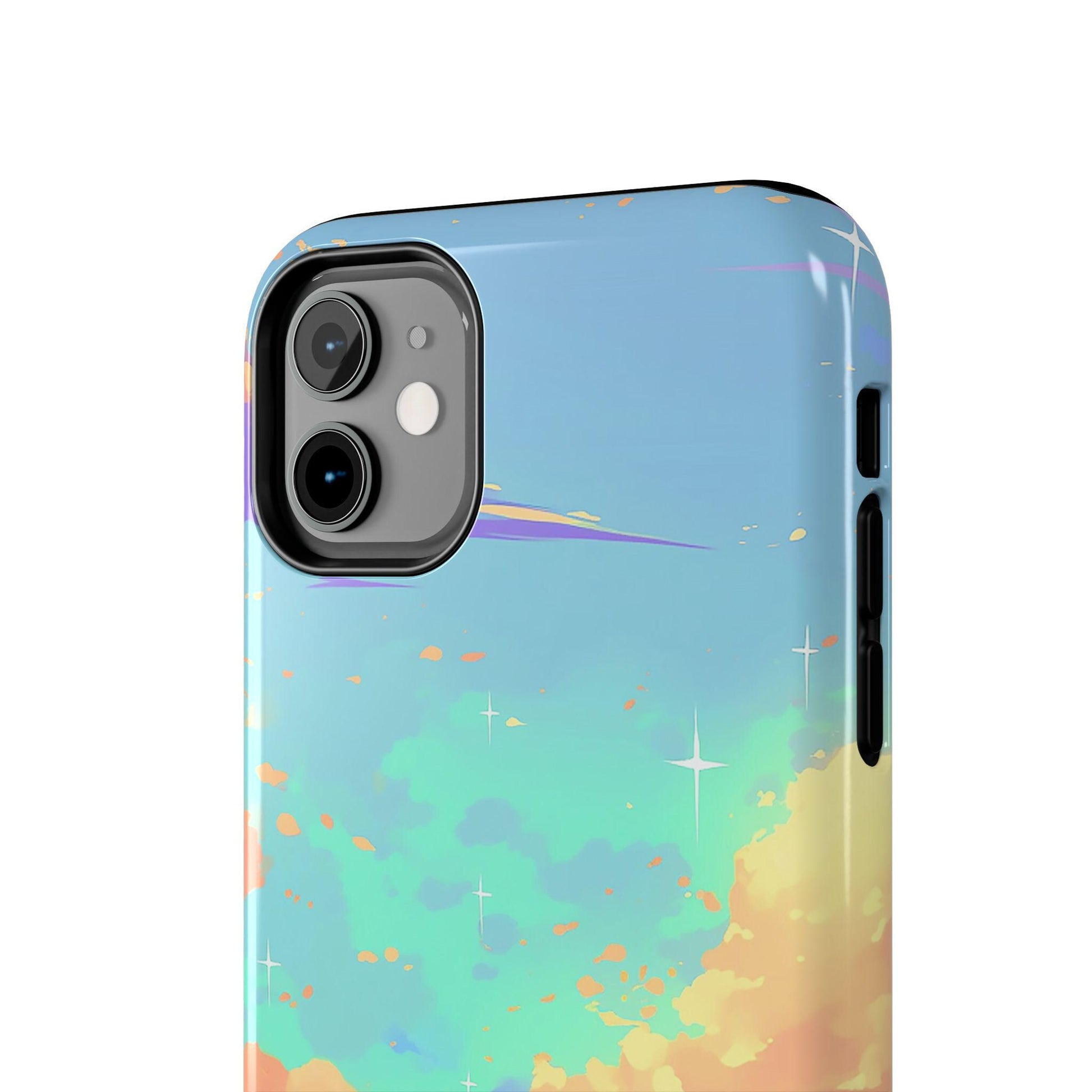 Fantasy Skies | dreamy floral celestial iPhone cover