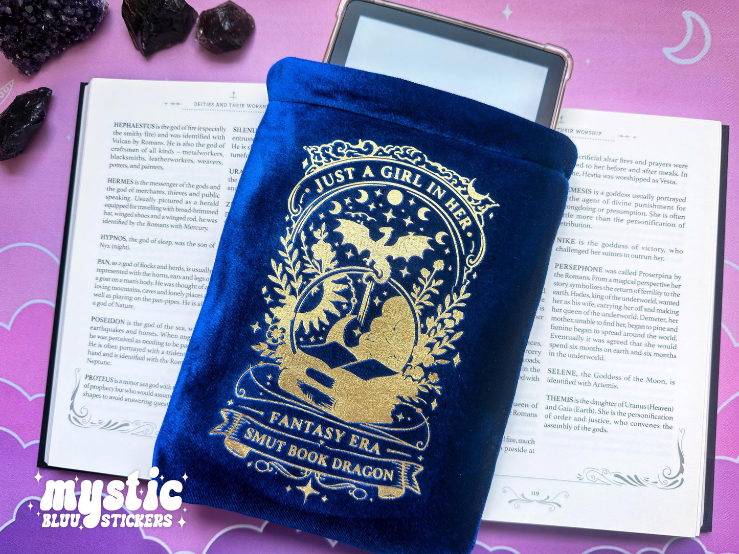 Dragon Kindle Sleeve – Fantasy Era E-Reader Pouch