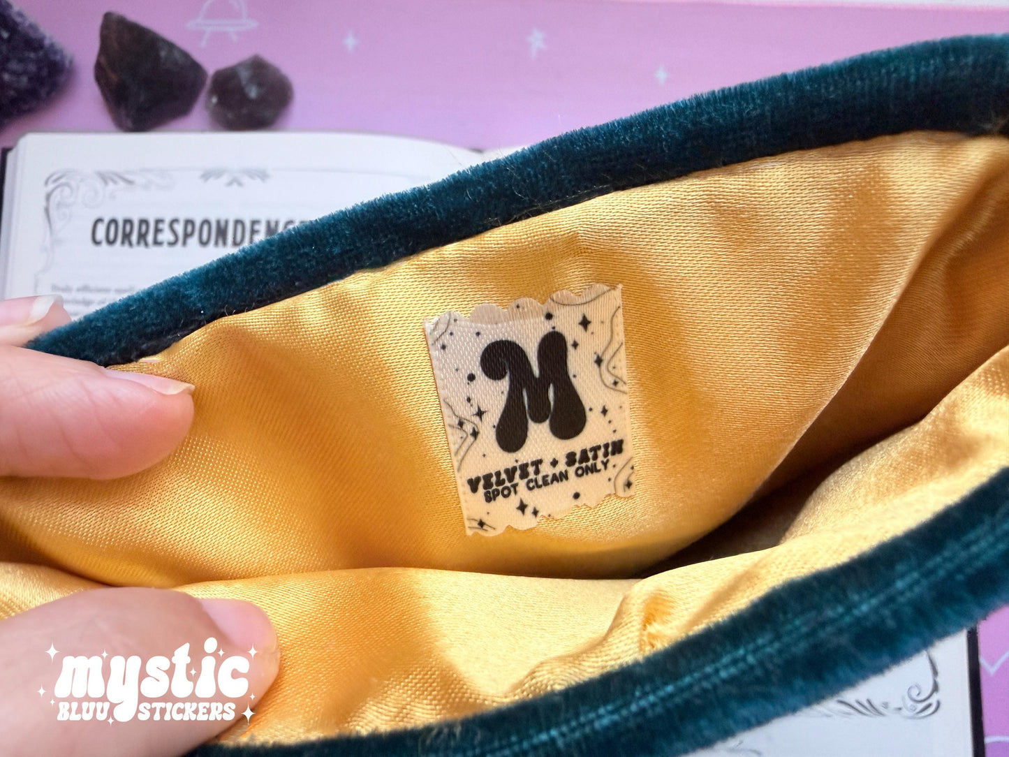 Deep Teal Kindle Sleeve – Padded E-Reader Pouch With Gold Satin