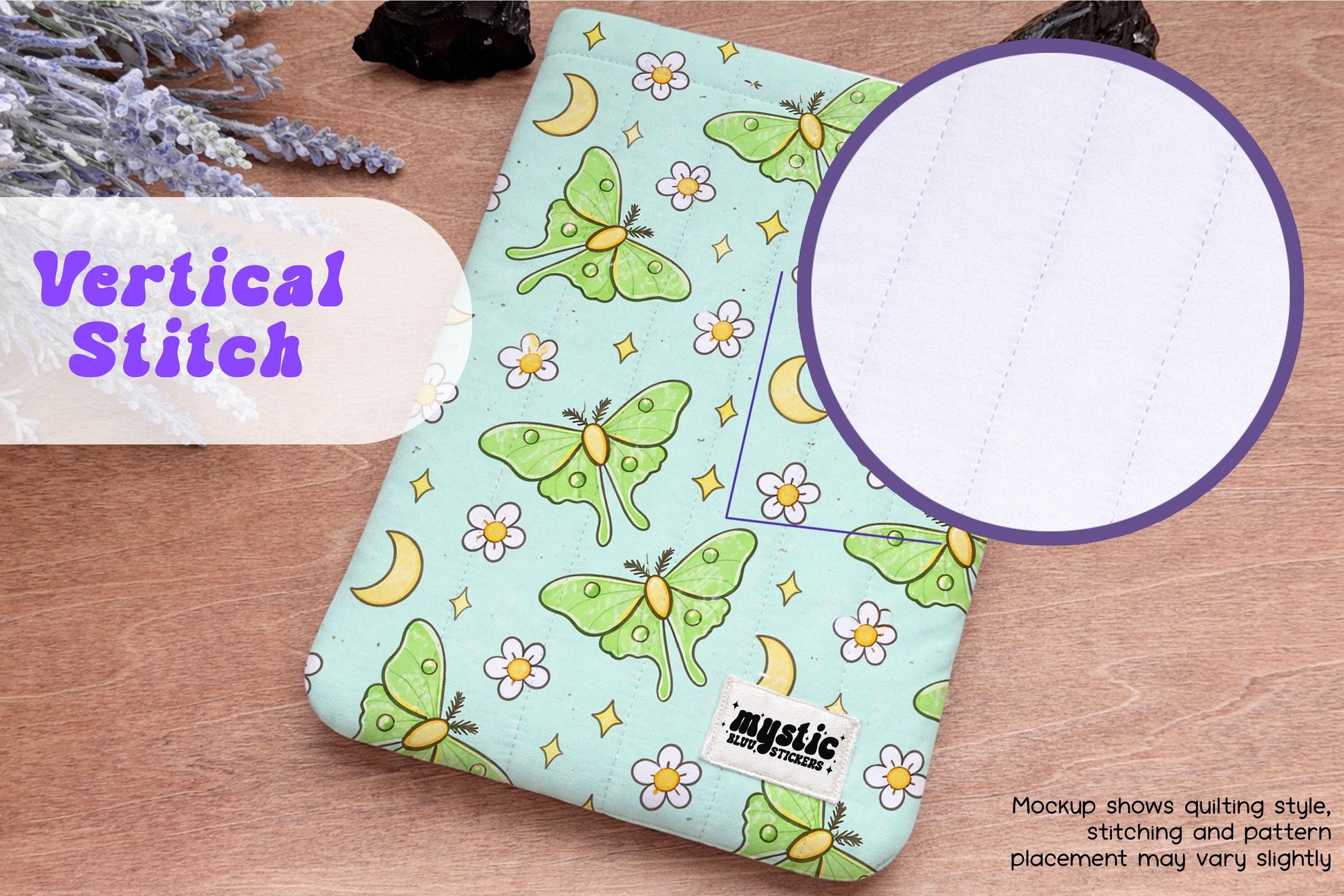 Moon Moth Kindle Sleeve Bookish Aesthetic | Gift for Book Lovers | Witchy Kindle Case | Cozy Reader Gift for Book Club Girls