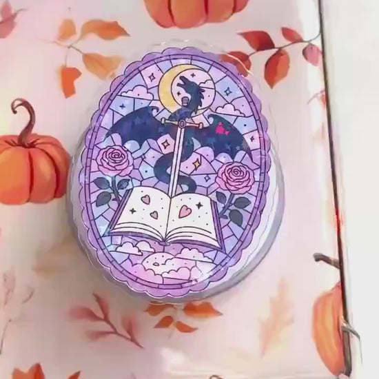 Fantasy Dragon Kindle Grip: Magsafe Phone, Tablet iPad Holder