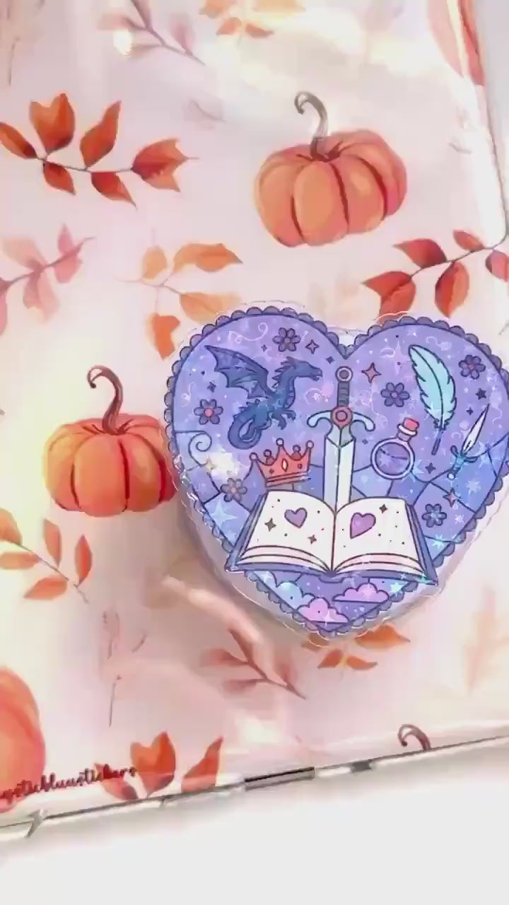 Fantasy Dragon Kindle Grip: Magsafe Phone, Tablet iPad Holder