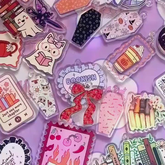 Assorted Halloween Kindle Charm: Spooky Ghost Bookish Phone Dust Plug